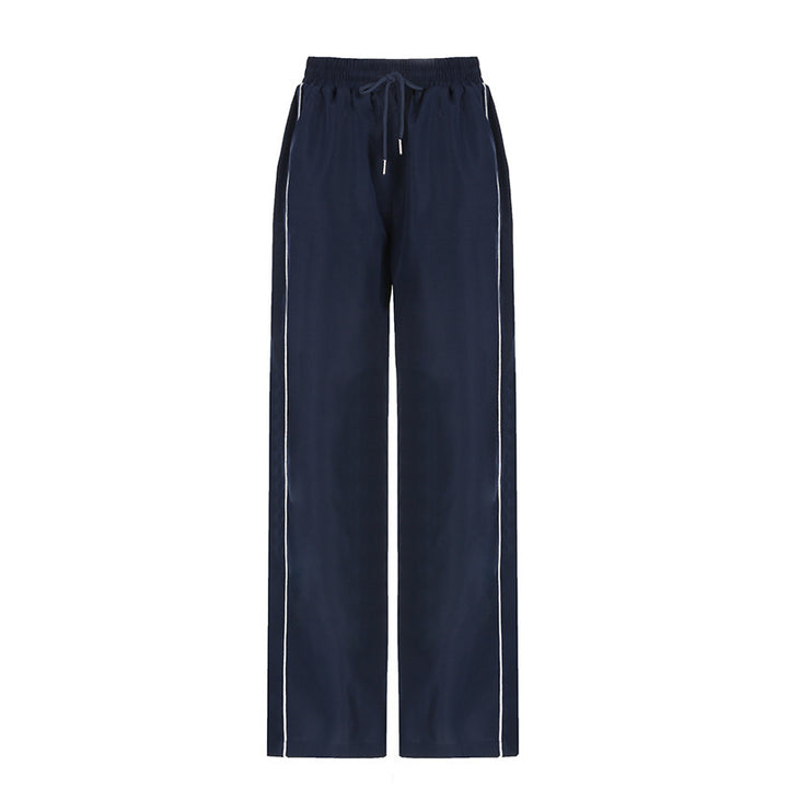 Women's Comfortable Leisure Pants with High Waist and Side Slits Chic & Stil