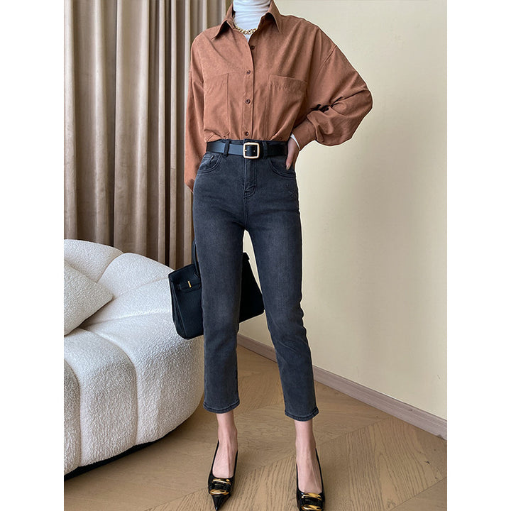 Ladies loosely cut cotton blouse Chic & Stil