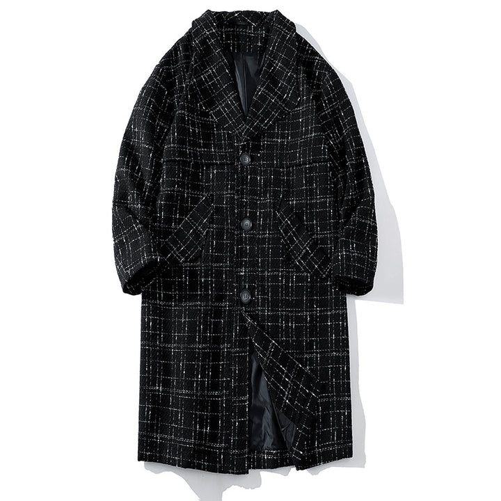 Women checked coat trendy with an elegant cut Lune London