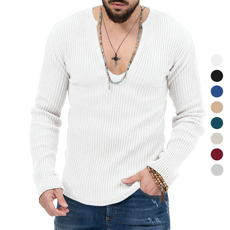 Men's Fitted Rib Top Lune London