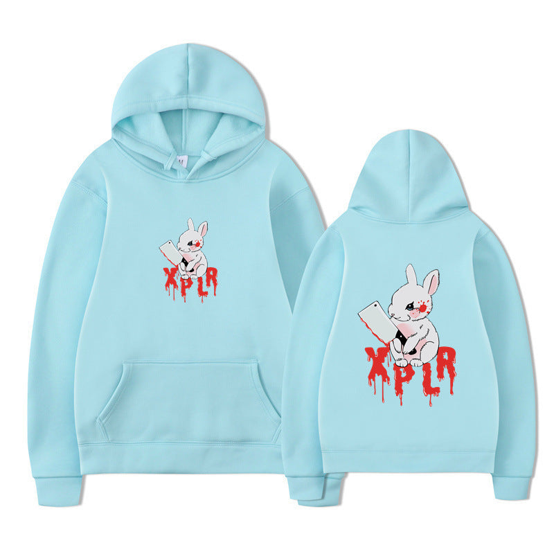 Women's hoodie with striking cartoon motif and comfortable fit Lune London