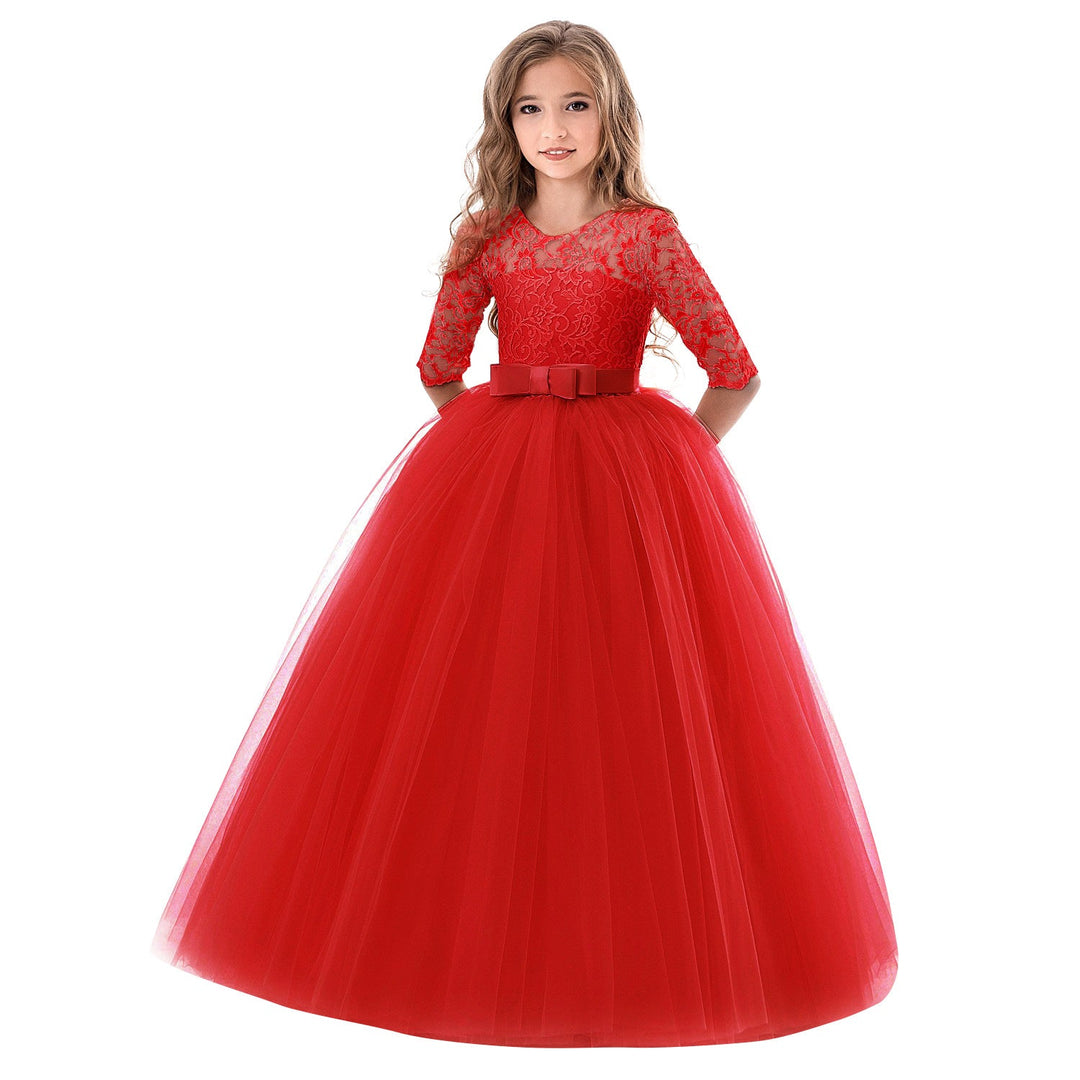 Women’S Princess Dress with Lace Top and Tulle Skirt Lune London