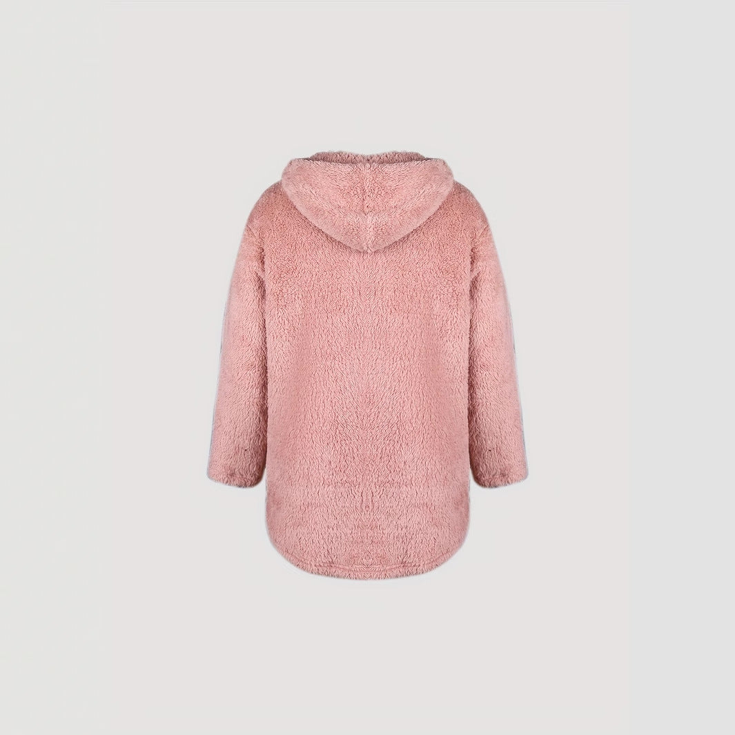 Cozy sweatshirt for women with cat pattern Lune London
