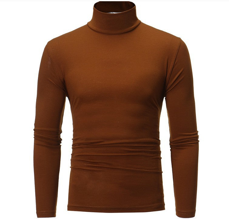 Elegant turtleneck sweater for men in comfortable stretch material Lune London