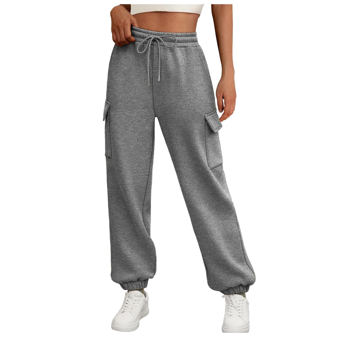 Sport pants for women with pockets and elastic waistband Lune London