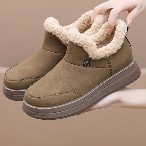Women’S Sheepskin Lined Winter Boots Lune London