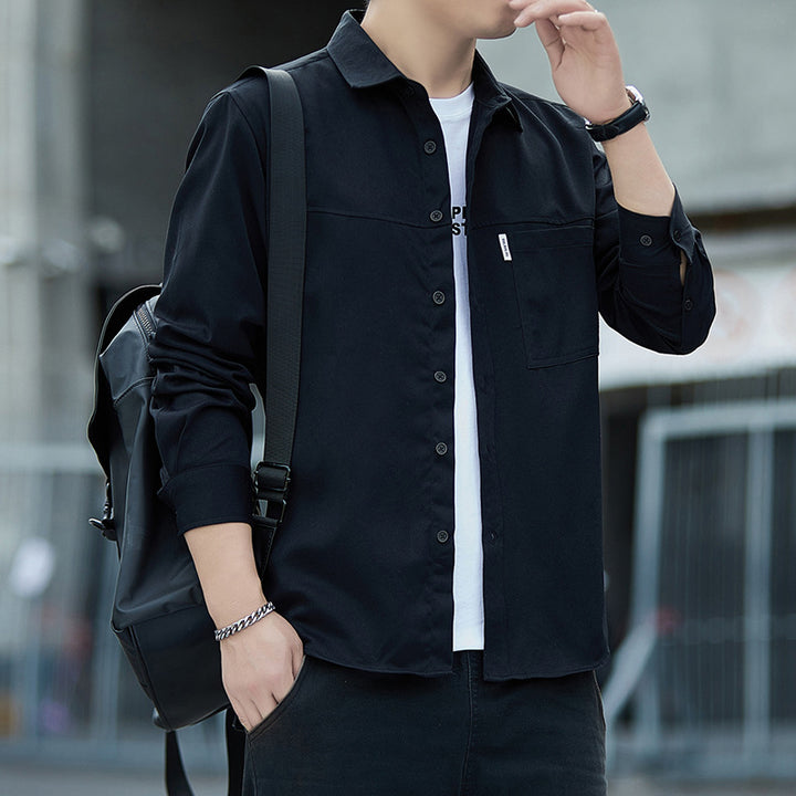 Casual overshirt jacket for men with practical pockets Lune London