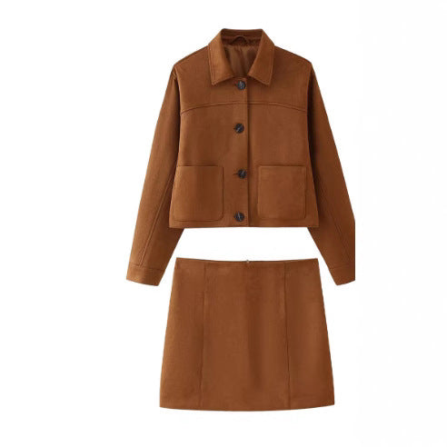 Stylish women's top and skirt set with elegant design Lune London