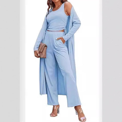 Dames élégant ensemble de salon avec long cardigan Lune London