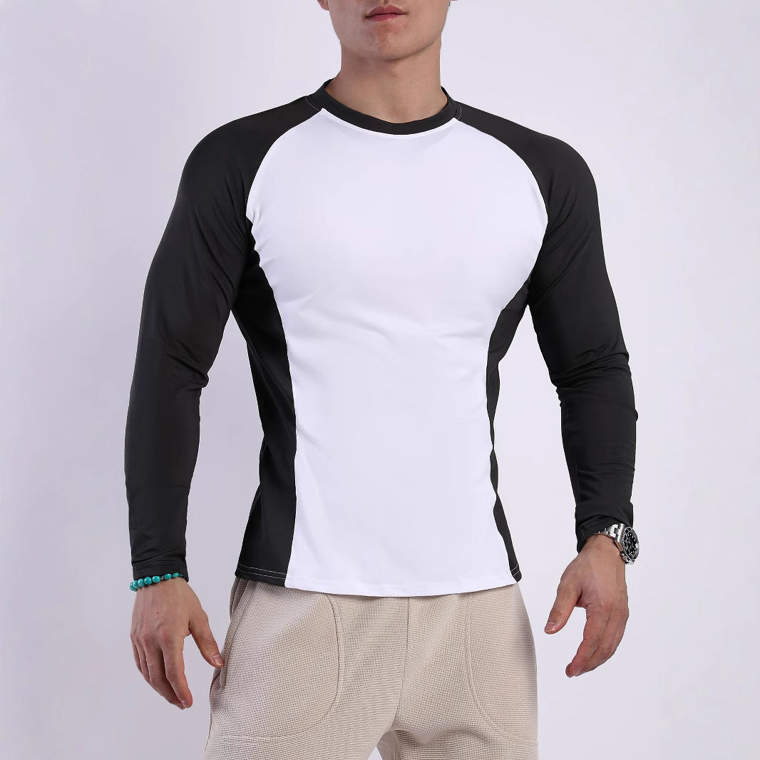 Long sleeve T-shirt for men with breathable inserts and ergonomic cut Lune London