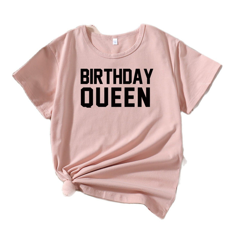 Women Leisure Birthday Party T-Shirt Lune London
