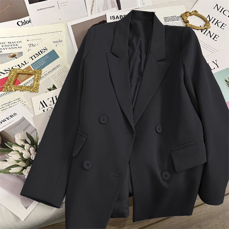 Veste blazer pour femmes à double boutonnage avec coupe élégante Chic & Stil