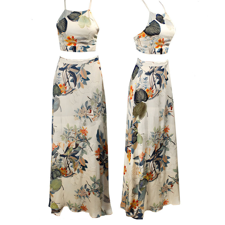 Ladies Floral Two-Piece Set Lune London