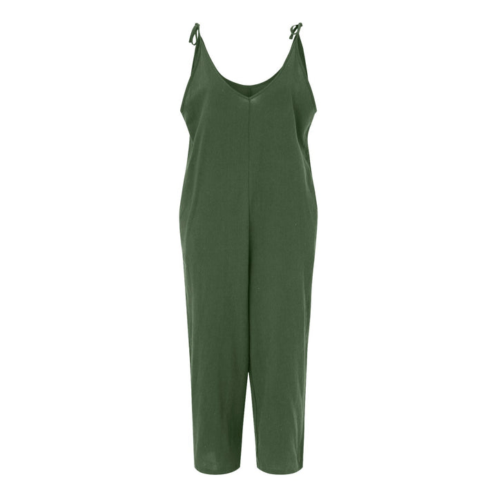 Ladies Leisure Spaghetti Strap Overall Lune London