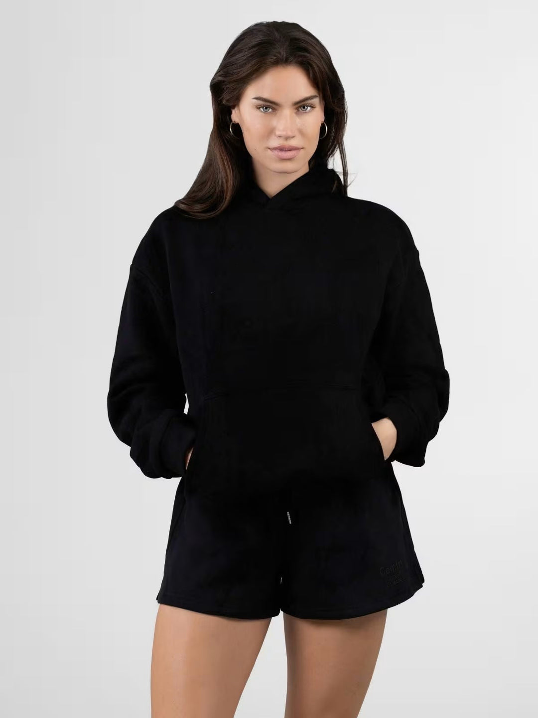 Ladies comfortable hoodie and shorts set Lune London