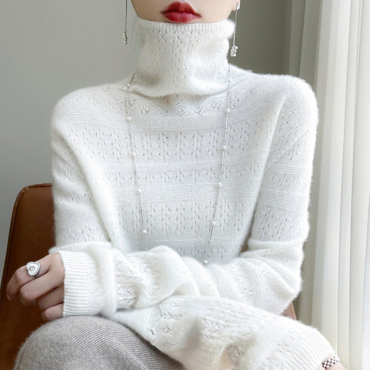 Lune London | Turtleneck Sweater - Soft Knit Sweater - Long Sleeve Design