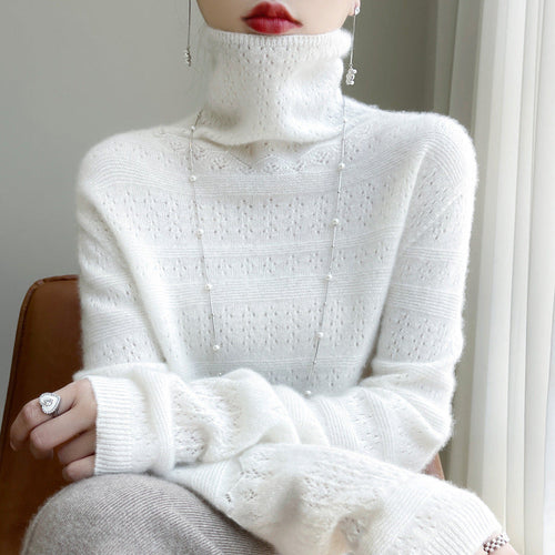Lune London | Turtleneck Sweater - Soft Knit Sweater - Long Sleeve Design