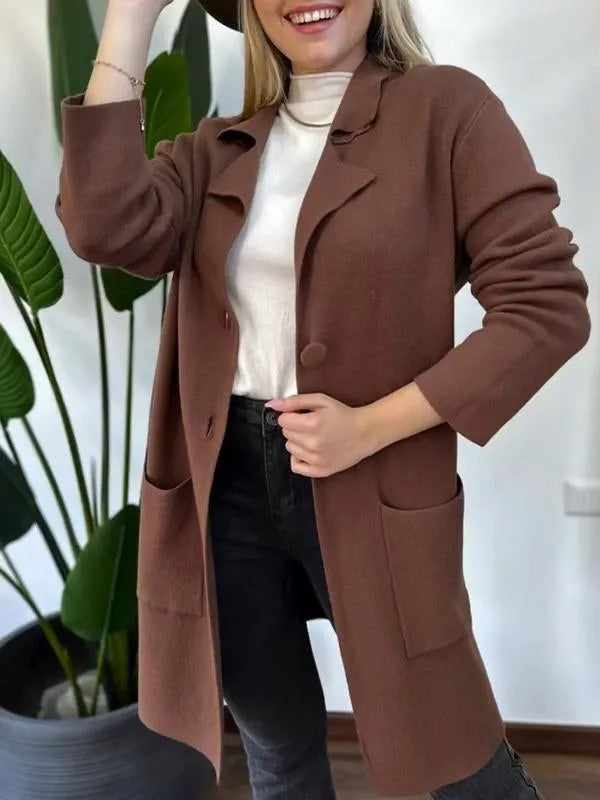 Ladies Elegant and comfortable transitional jacket with practical pockets Lune London