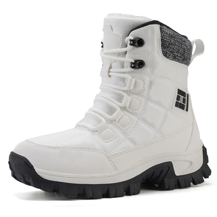 Winter hiking boots for women with insulated lining and non-slip sole Lune London