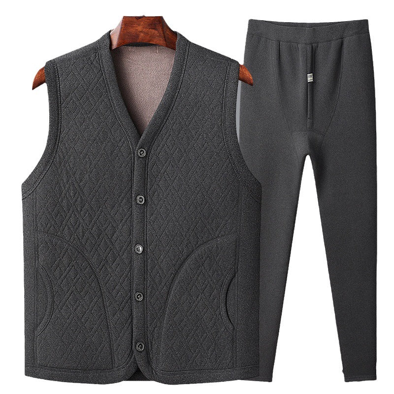 Quilted vest for women with practical pockets and modern design Lune London