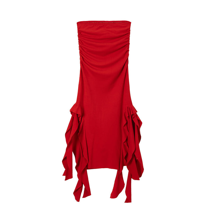Lune London Ruffle Evening Dress for Women