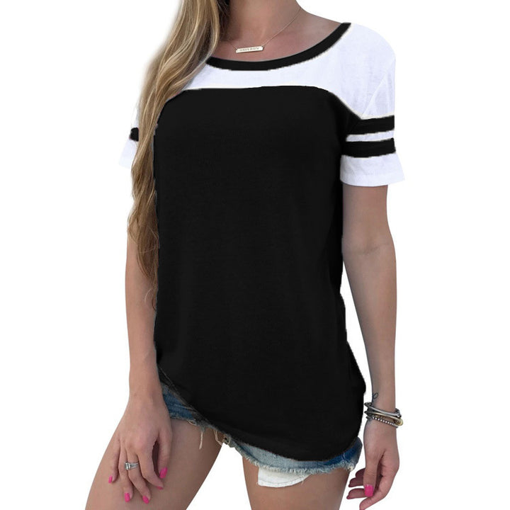 Sports T-shirt for women with a modern block and a relaxed fit Lune London