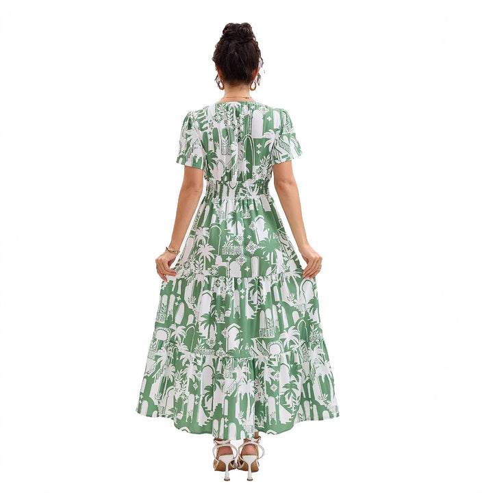 Chic Tulle Boho Maxi Dress