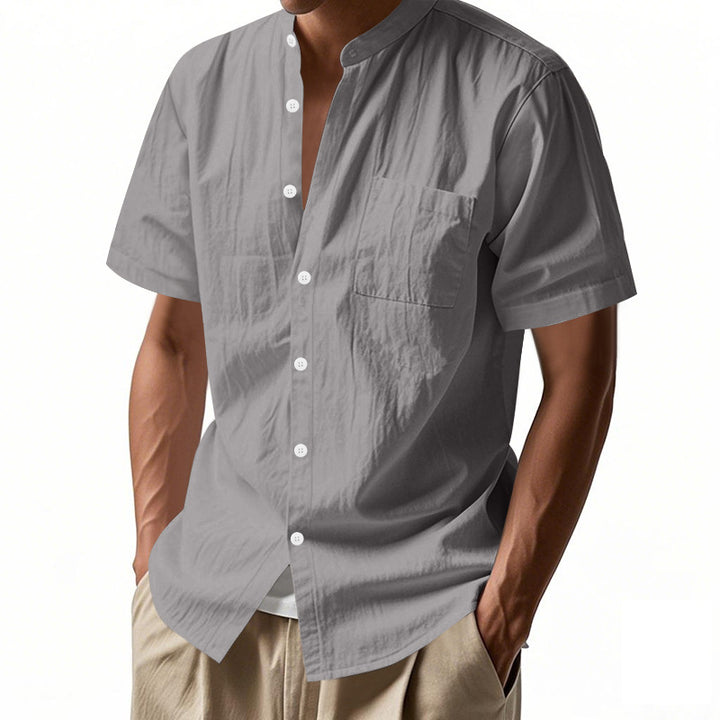 Men Short Sleeve Shirt Lune London