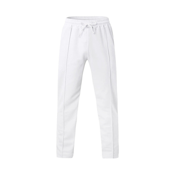 Men's sporty jogger pants with elastic waistband and functional side pockets Lune London