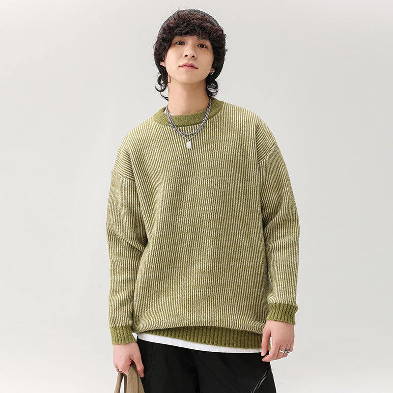 Men Thick Knit Sweater Lune London