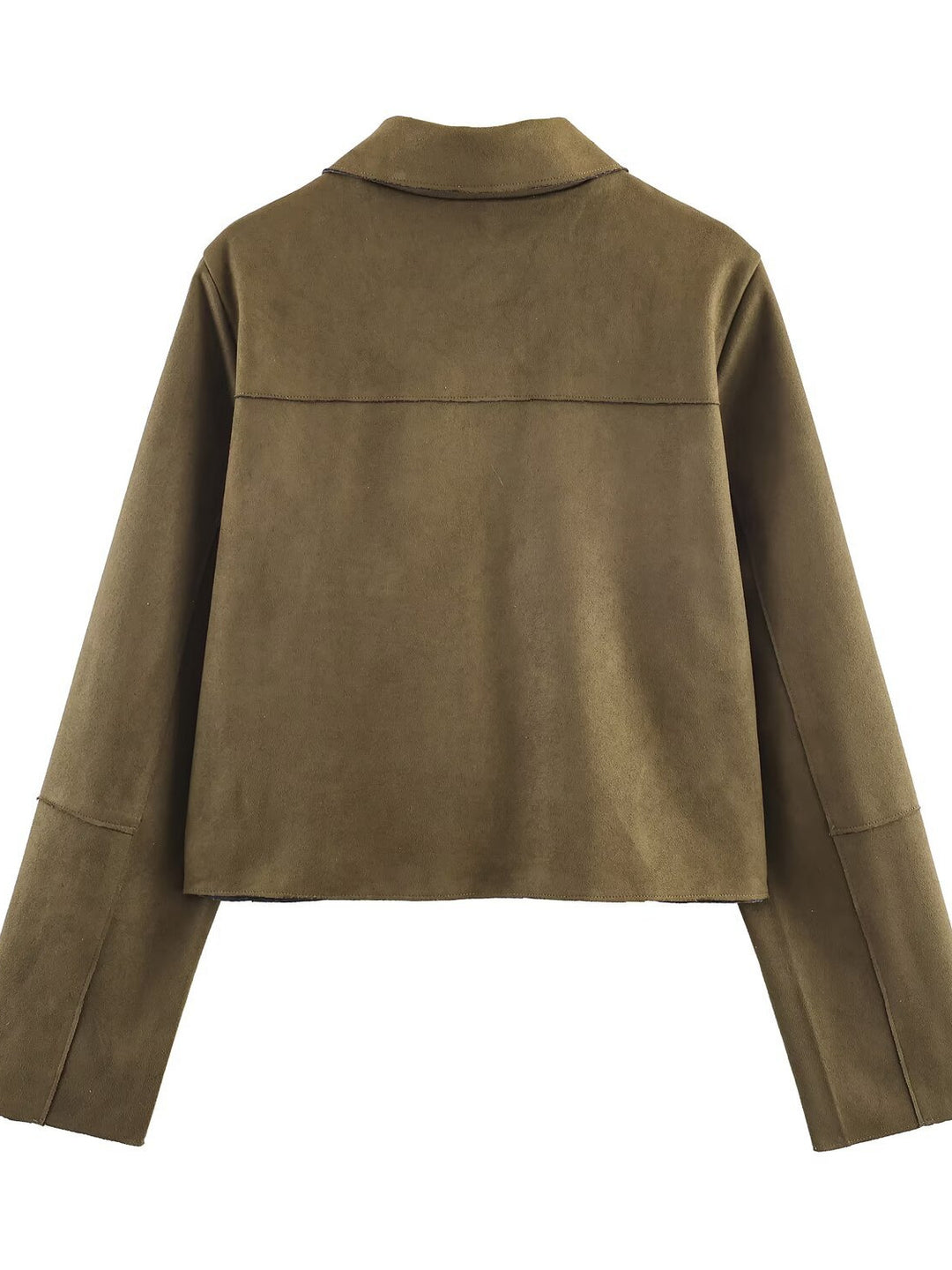 Trendy short jacket for women with practical pockets and discreet collar Lune London