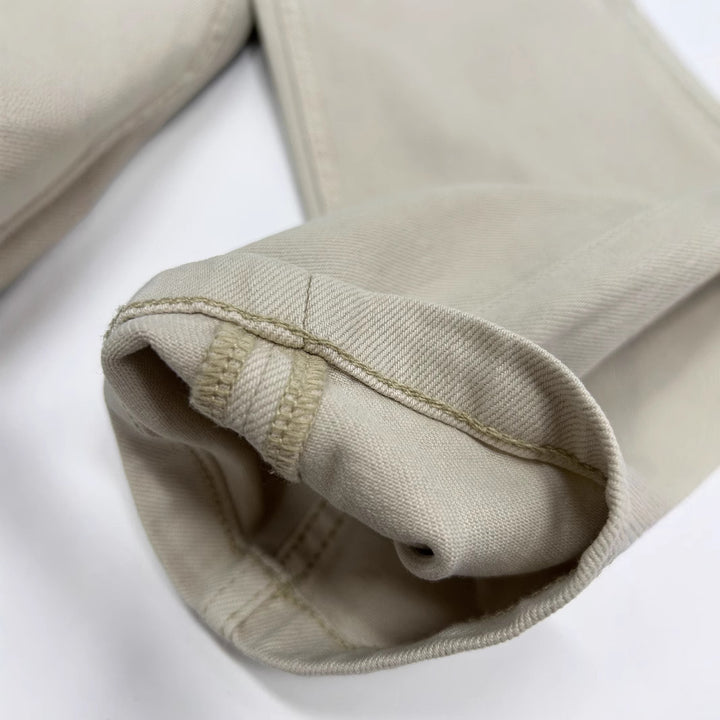 Casual chino pants for women with high waist and loose fit Lune London