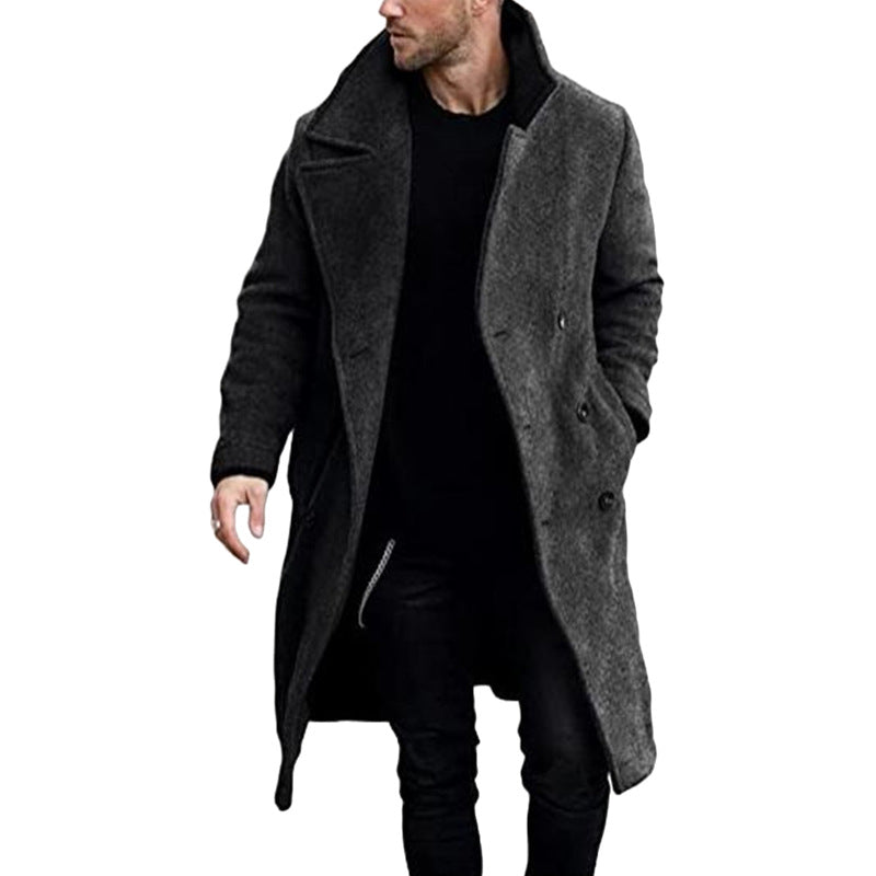 Classic Wool Coat for Men Lune London