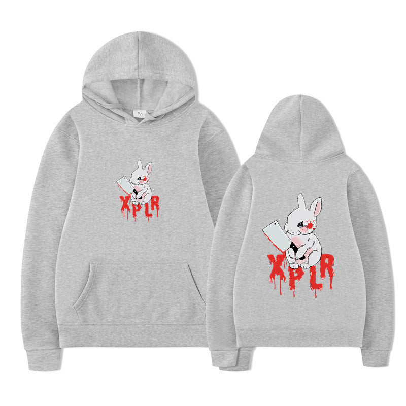 Women's hoodie with striking cartoon motif and comfortable fit Lune London
