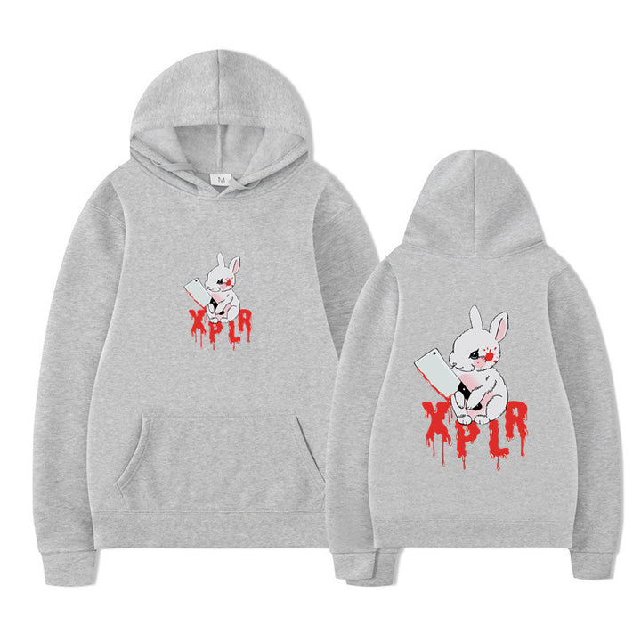 Women's hoodie with striking cartoon motif and comfortable fit Lune London