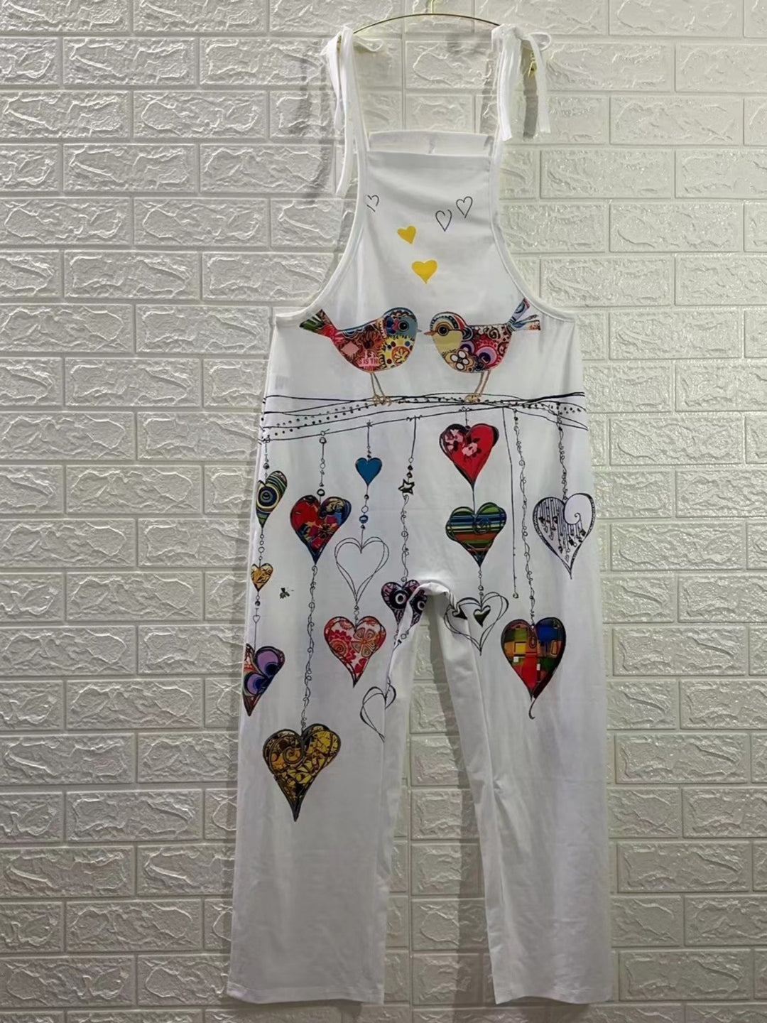 Ladies' artistic print jumpsuit Lune London