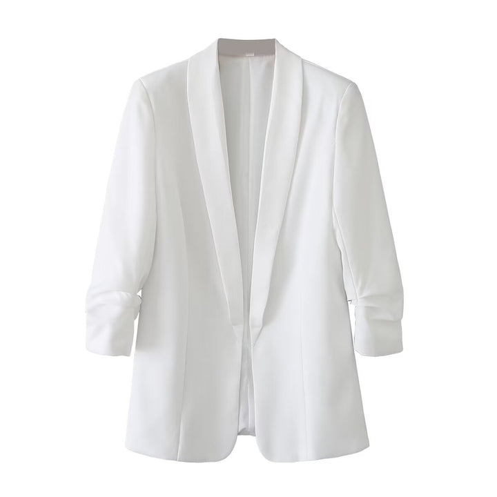 Oversized women's jacket without closure Lune London