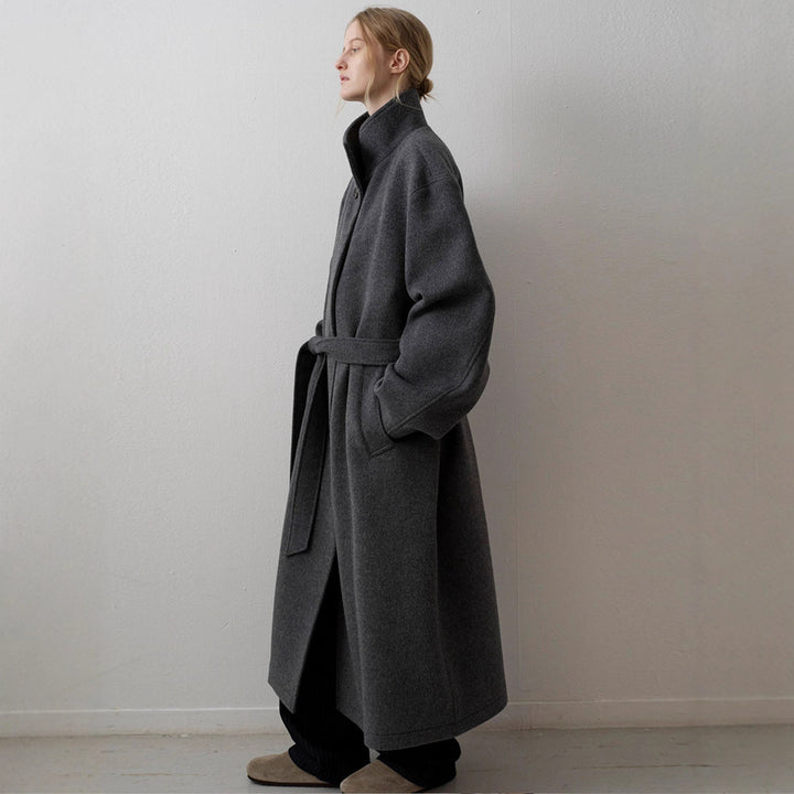 Manteau en laine élégant et oversized pour femmes Chic & Stil