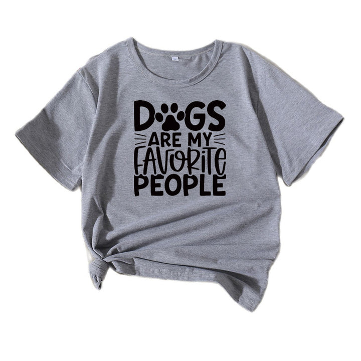 Graphic T-shirt for dog-loving women Lune London