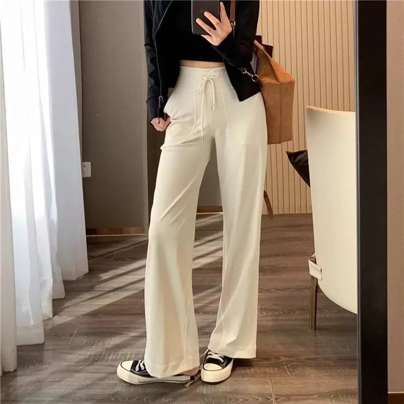 Pantalons décontractés larges élégants pour femmes Chic & Stil