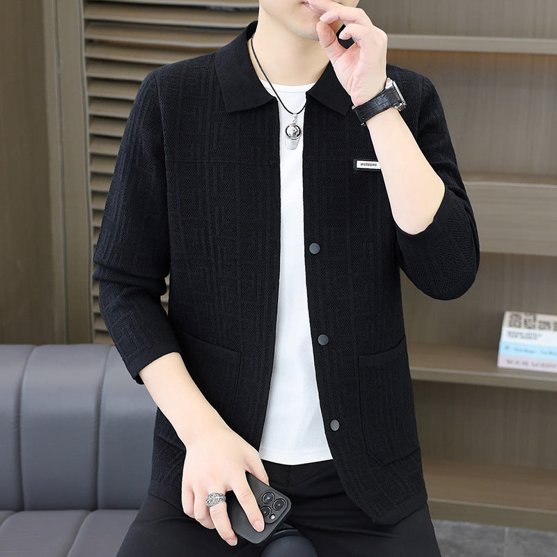 Trendy knit jacket for men Lune London