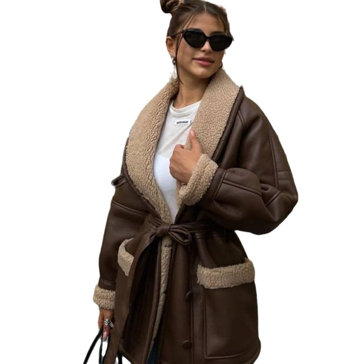 Oversized women's jacket with high-quality interior Lune London