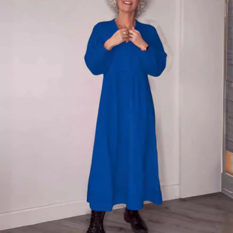 Elegant maxi dresses for women with a loose fit and long sleeves Lune London