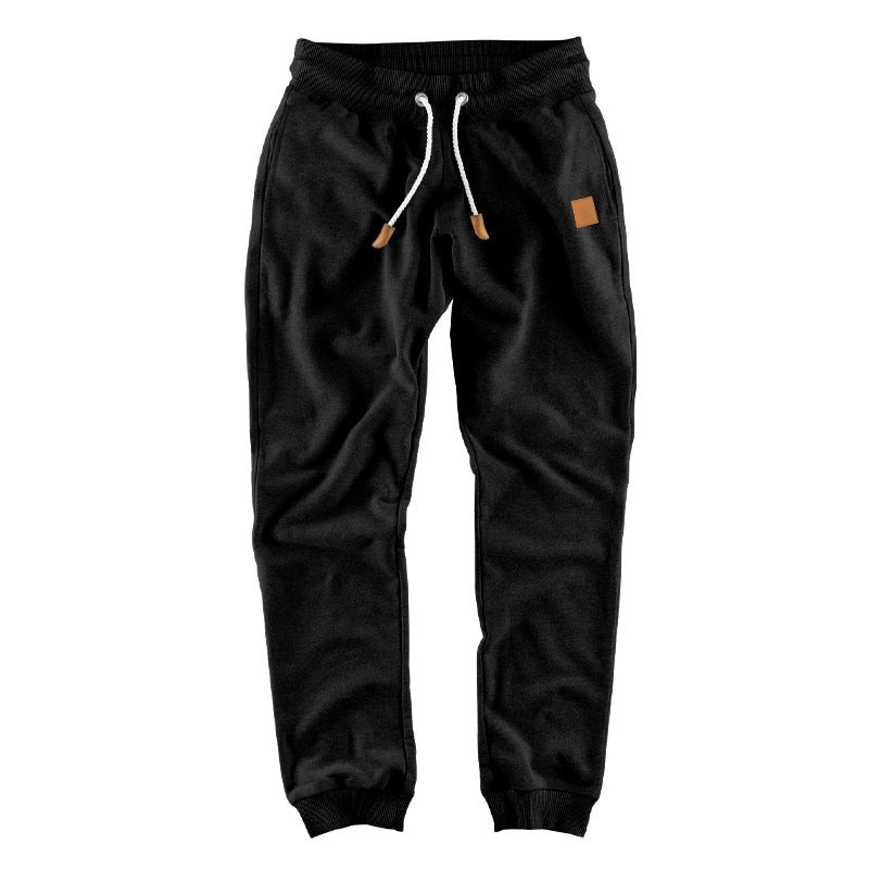 Premium athletic jogger pants for men with elastic waist and functional pockets Lune London