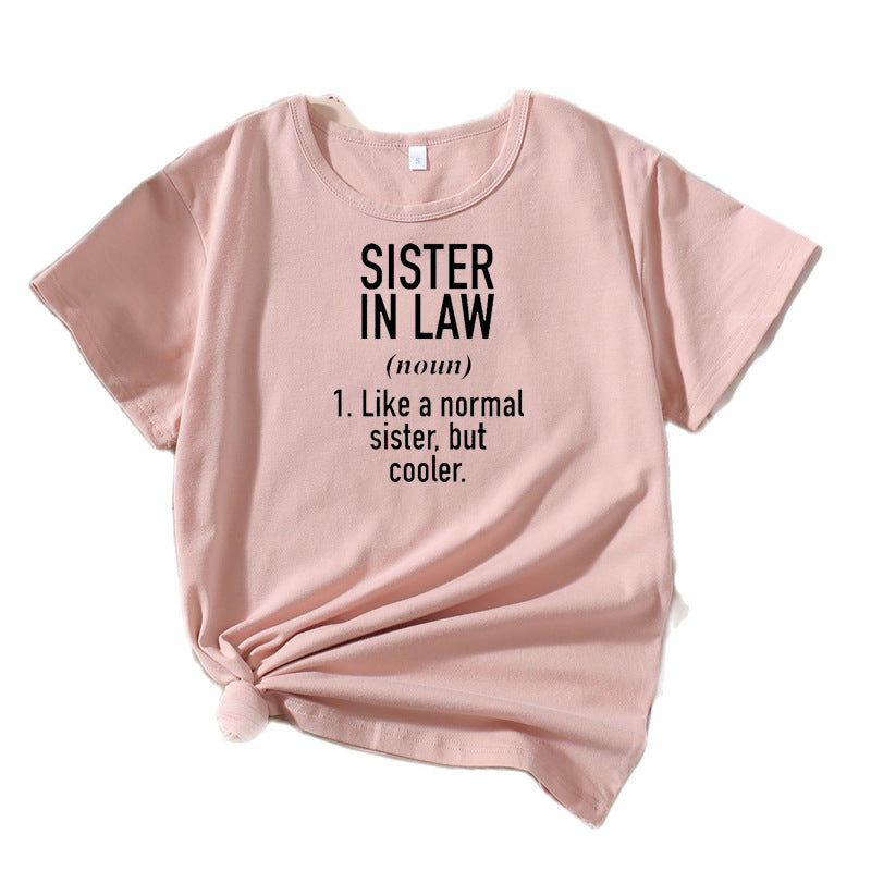 Women Chic and Stylish Graphic T-shirt Relaxed Fit Stepdaughter
