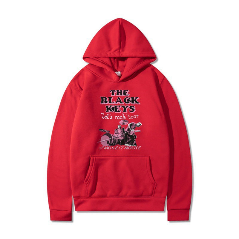 Women's hoodie with creative rock band design and comfortable fit Lune London