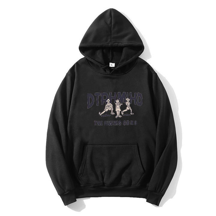 Women's hoodie with creative graphic print Chic & Stil