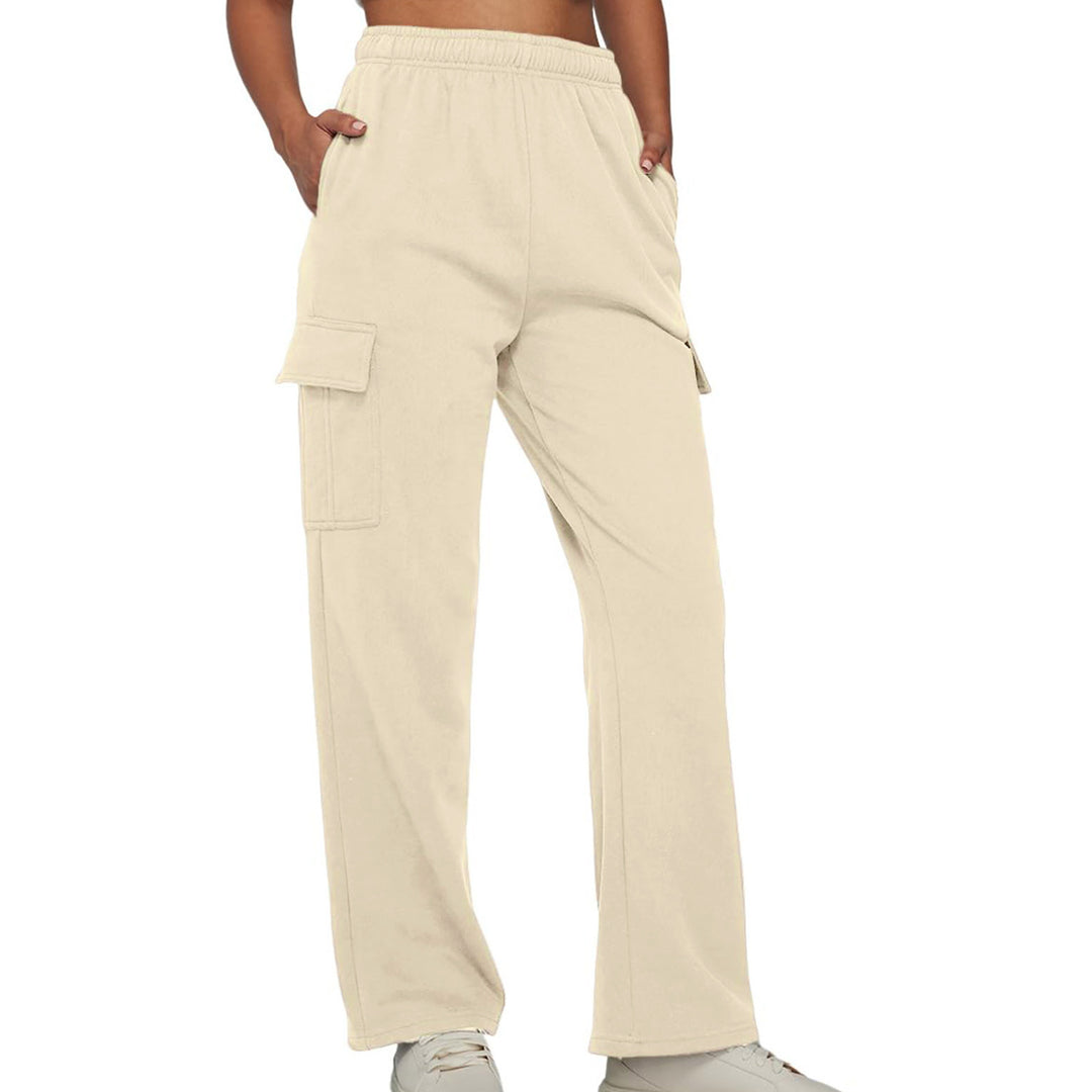 Comfortable cargo pants for women with side pockets Lune London