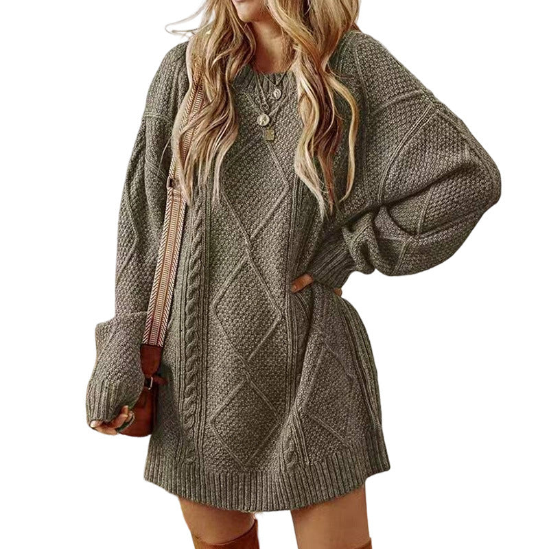 Woman Oversized Knit Sweater Lune London