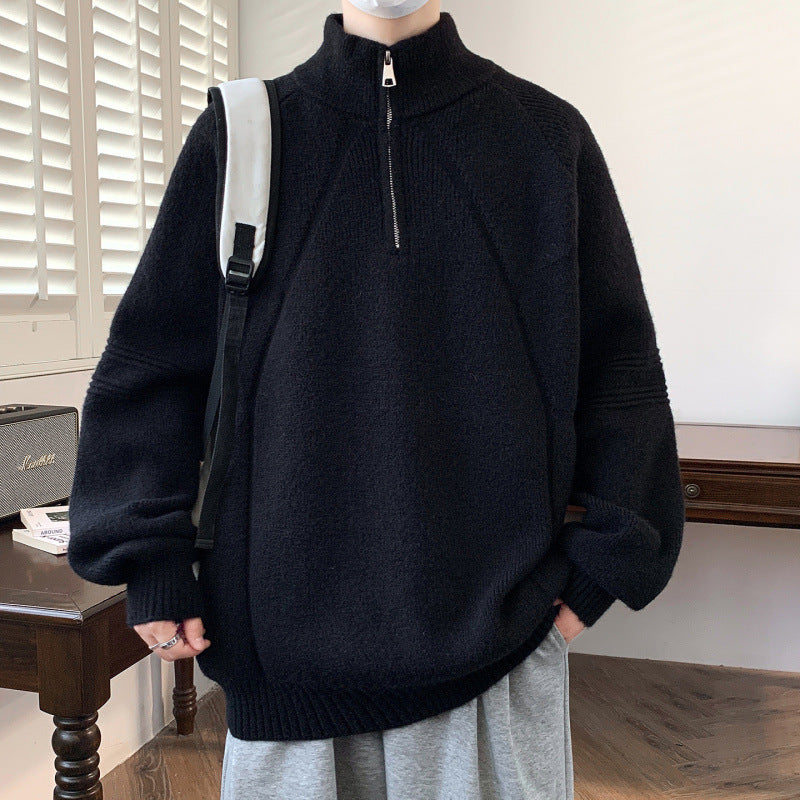 Hooded sweatshirt for women with high collar and handy zip Lune London